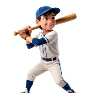 Baseball eBook for Kids by Book Publishing Partner 34-Page Story-0