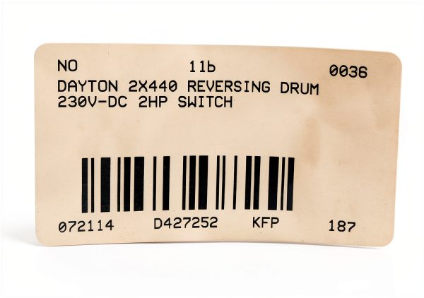 DAYTON 2X440 Reversing Drum Switch 230V-DC 2 HP Industrial Switch-8