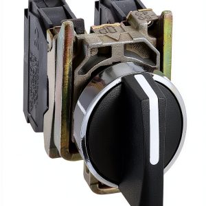 SCHNEIDER ELECTRIC XB4BD53 Switch, Rotary, 2NO, 1.2A, 600V, Screw-0