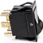 Fan Switch Montague 20318-1 Basic Push Button Switch 2 Pin Copper-0
