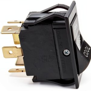 Fan Switch Montague 20318-1 Basic Push Button Switch 2 Pin Copper-0
