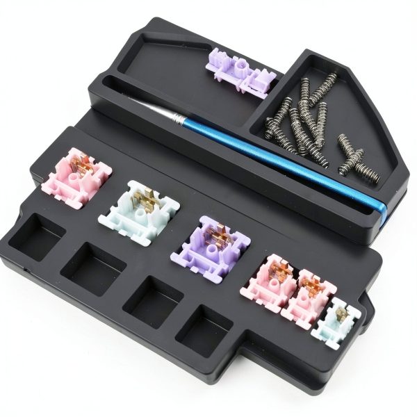 MELETRIX WS Silicone Lube Station for Keyboard Switches – 35 Capacity-2