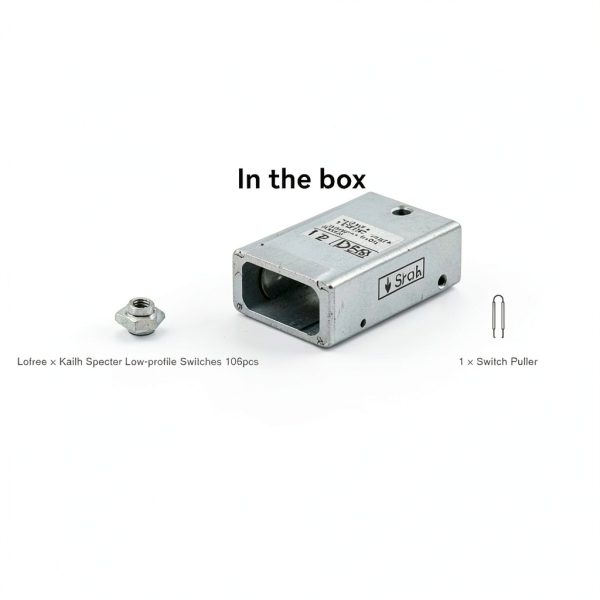 LOFREE Specter POM Linear Switches for Flow & Flow Lite, 106pcs-3