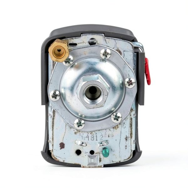 Telemecanique Sensors 9013FHG12J52M1X Air-Compressor Pressure Switch, 125 Psi Set Off, 30 Psi Fixed Differential, 1/4" Npsf Internal, 2-Way Release Valve, Auto/Off Cut-Out Lever-3