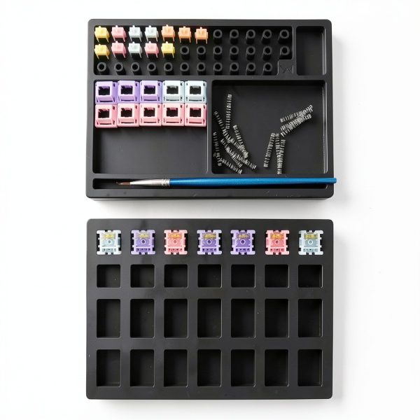 MELETRIX WS Silicone Lube Station for Keyboard Switches – 35 Capacity-1