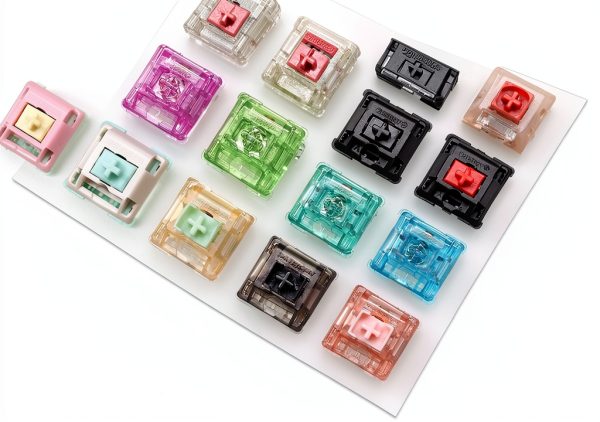 KPREPUBLIC 81 Switch Tester with Acrylic Base and Blank Keycaps-6